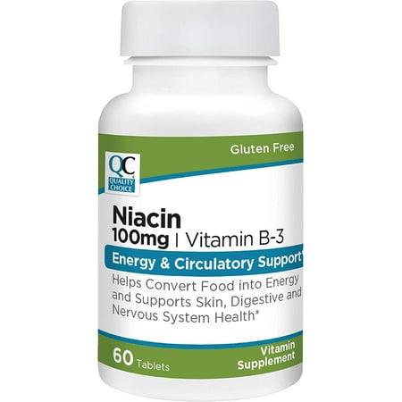 QC NIACIN TAB 100 MG 60