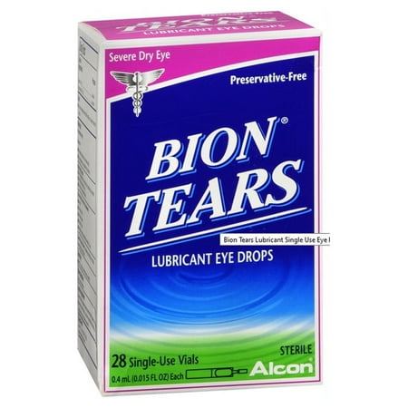 BION TEARS LUB EYE DROP .015 OZ CTN/28