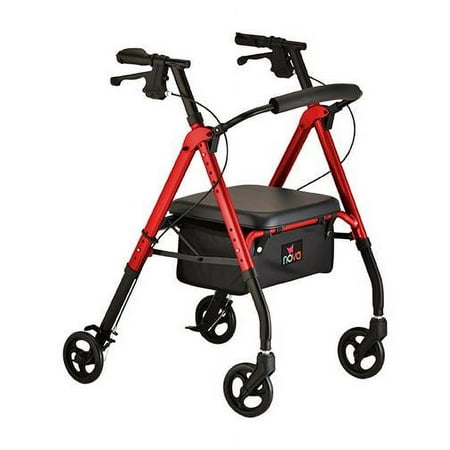 WALKER 4 WH HAND BRAKE WB STAR 6 RED