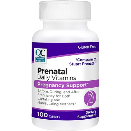 QC PRENATAL MULTI & MINERALS TAB 100