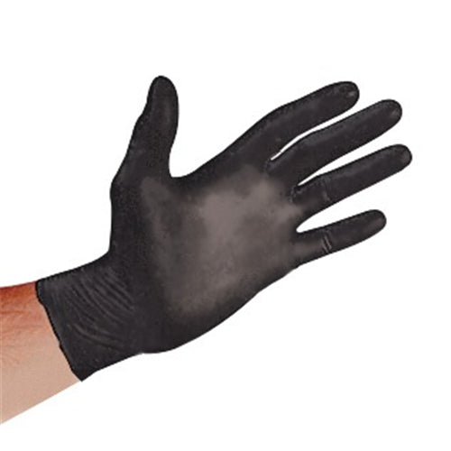 GLOVE BLK WIDOW PF NITRILE XLG BX/100