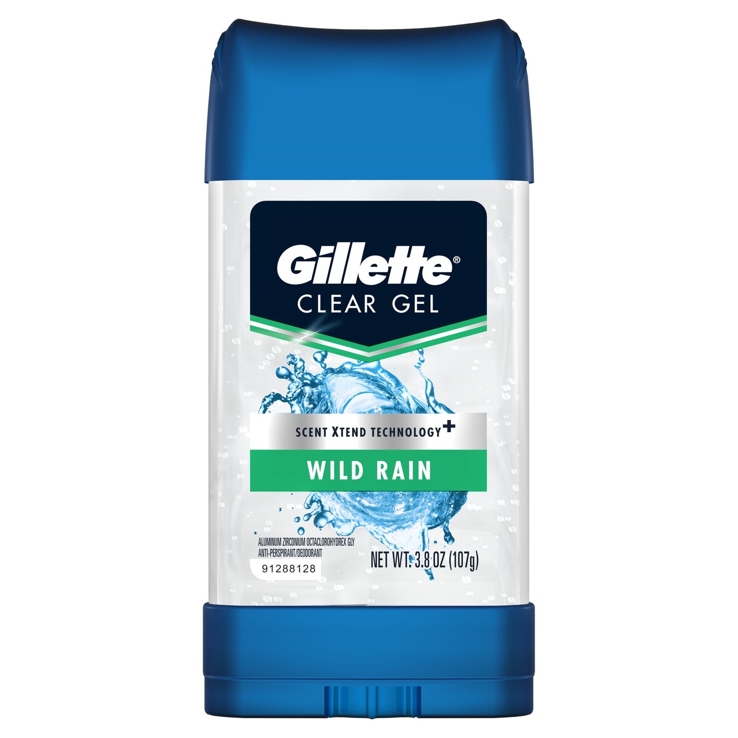 GILLETTE AP CLEAR GEL WILD RAIN 3.8 OZ