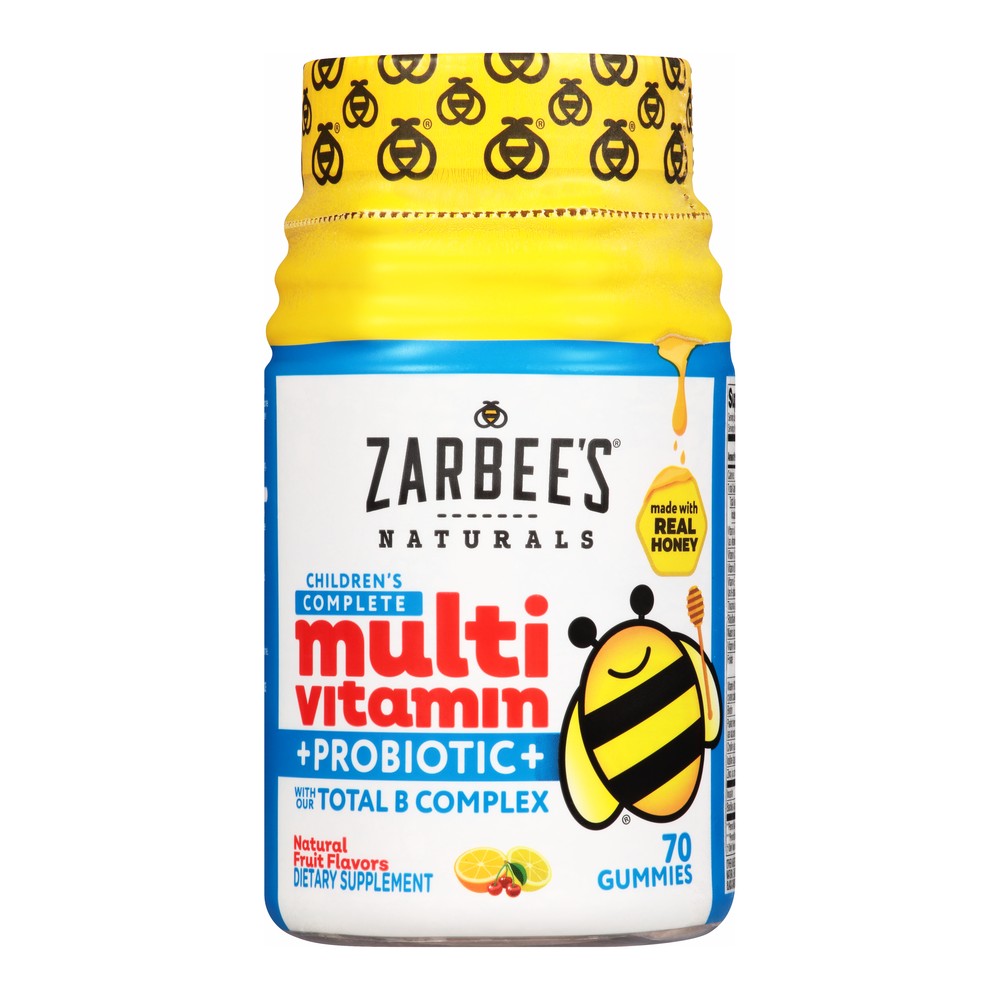 ZARBEES CHILDRENS MULTIVIT + PROBIO GUMMY 70
