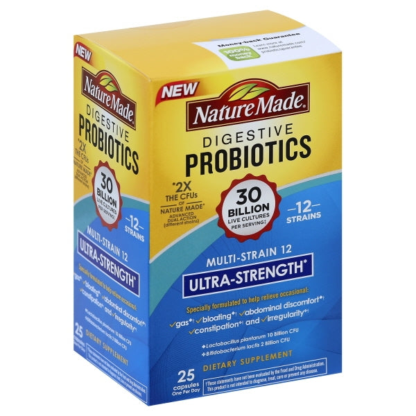DIGESTIVE PROBIOTICS ULTRA STR CAP 25 NM