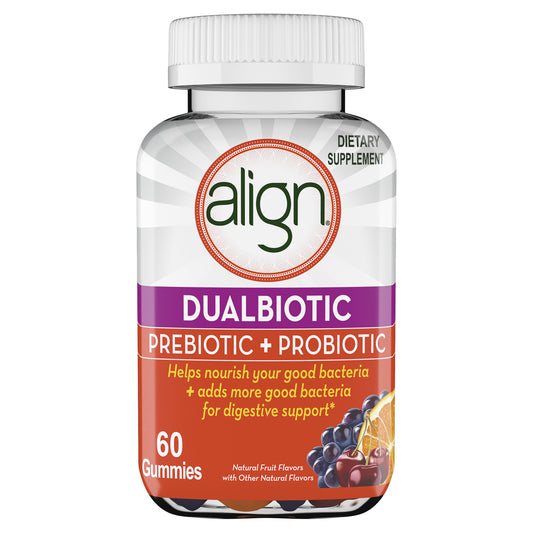 ALIGN DUALBIOTIC PREBIOTIC/PROBIOTIC GUMMY 60