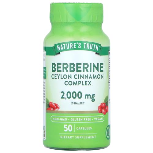 BERBERINE COMPLEX W/CEYLON CINNAMON CAP 50 NT