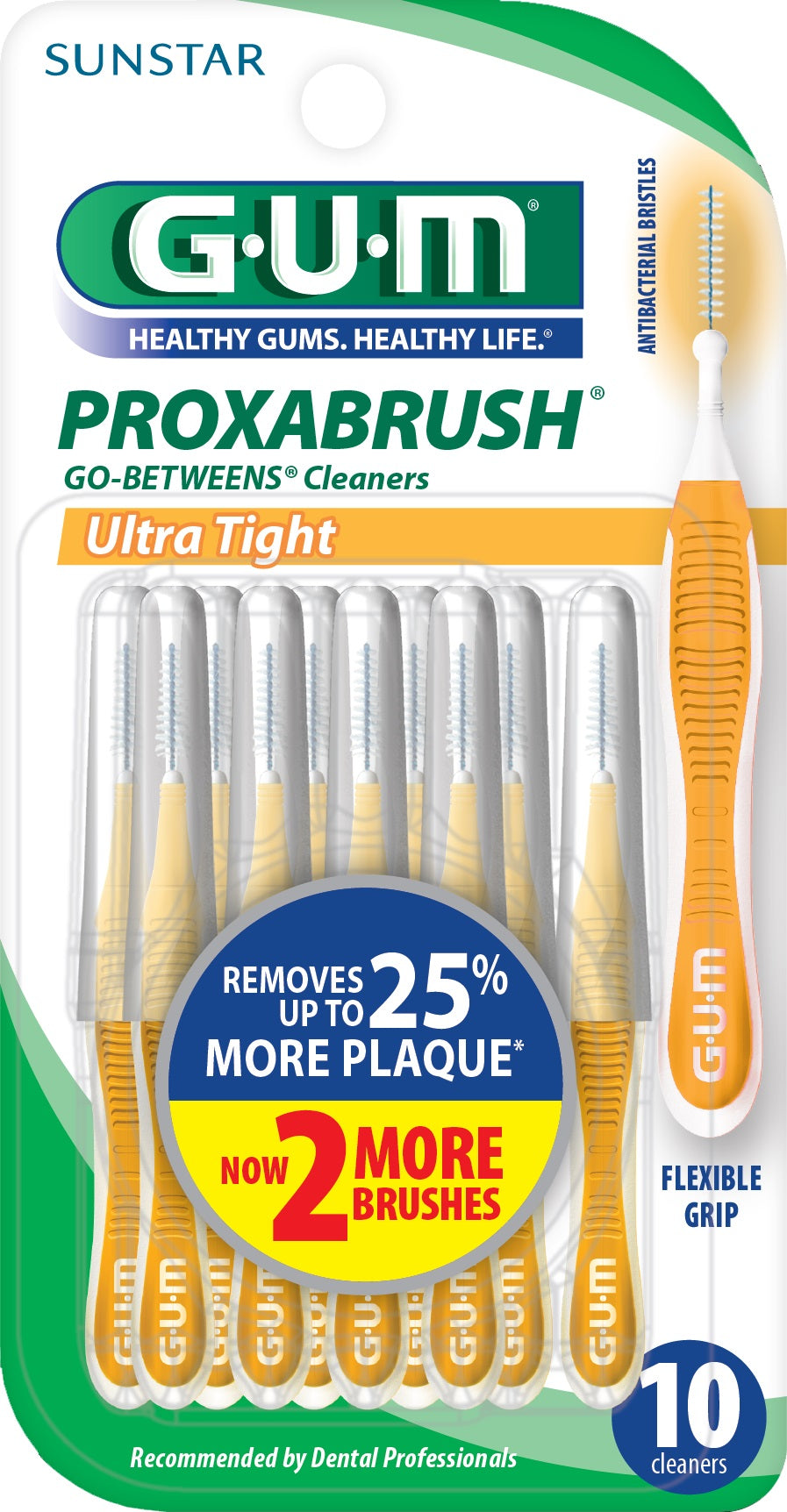 GUM PROXABRUSH GO BETWEEN CLEANER 10 UL/TIGHT