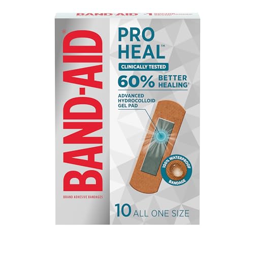 BAND AID PRO HEAL ONE SIZE 1" 10