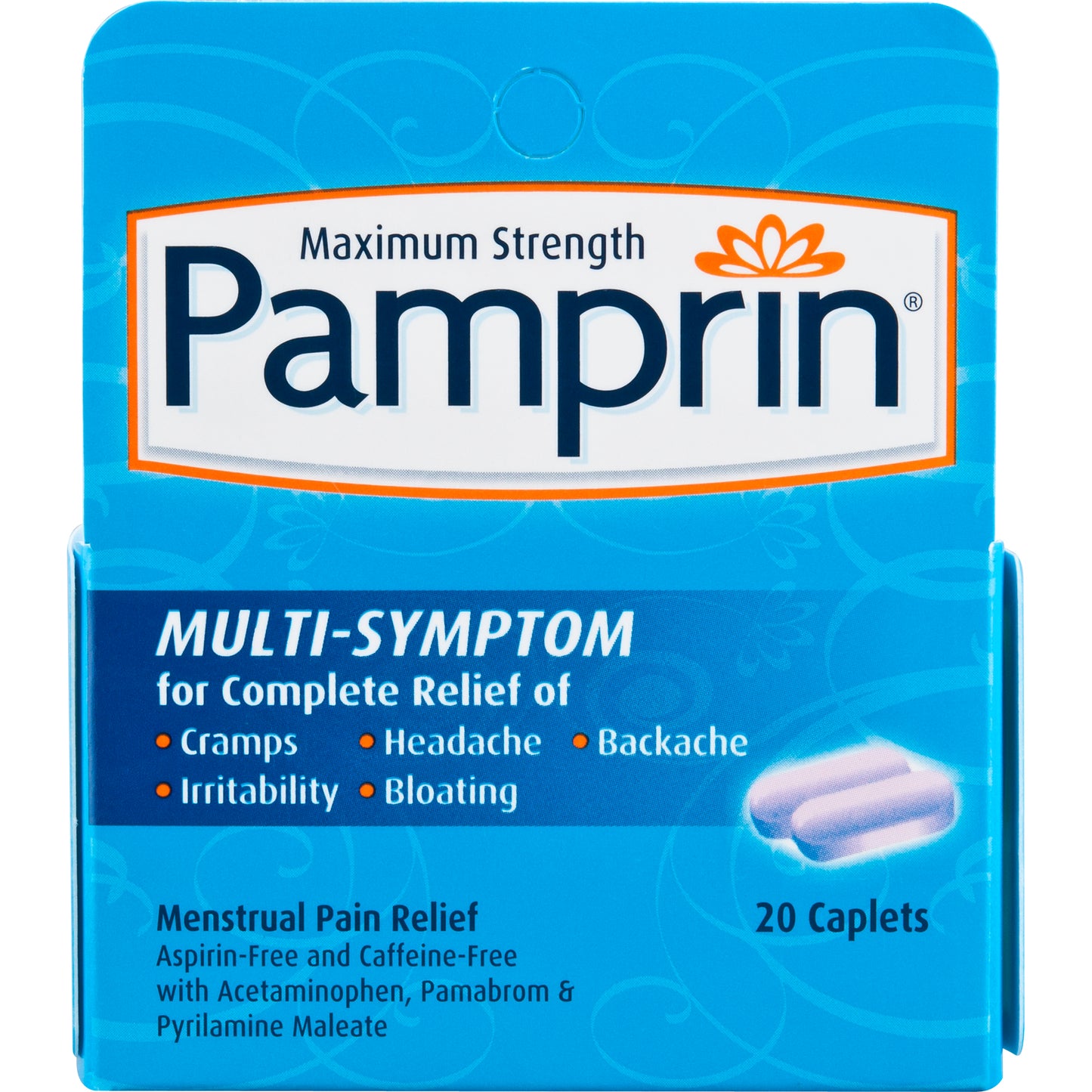 PAMPRIN MULTI SYMPTOM CAPLET 20