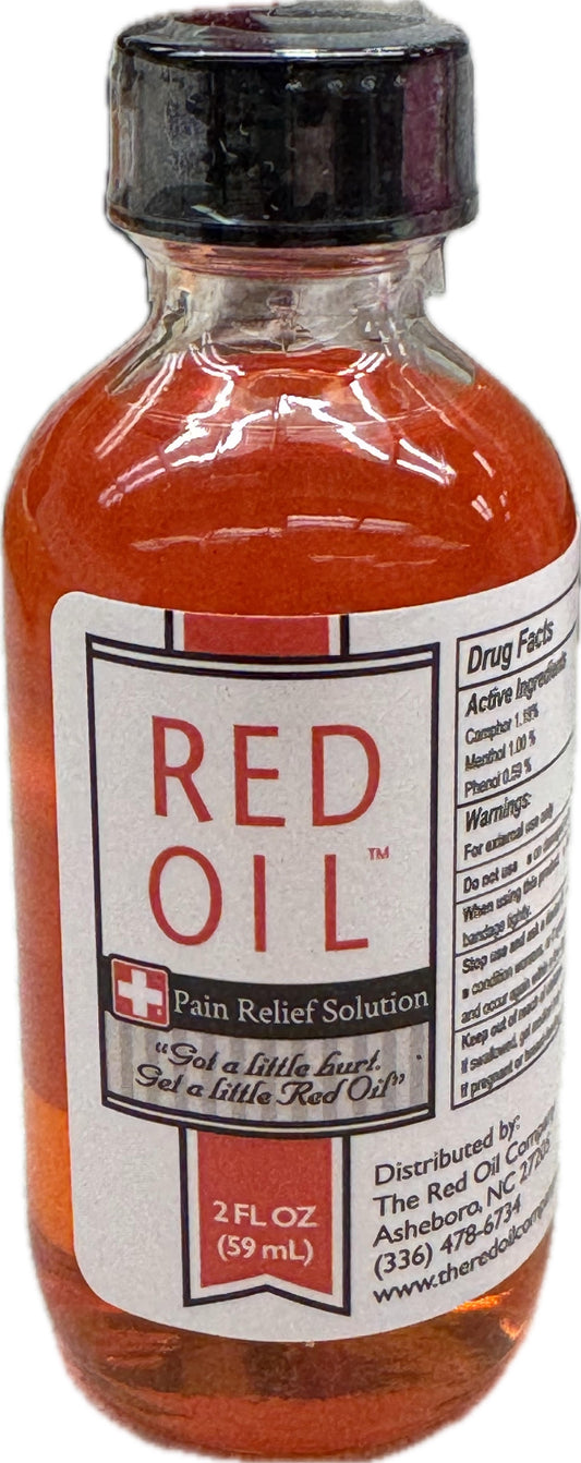 RED OIL HEALING SOLUTION 2 OZ